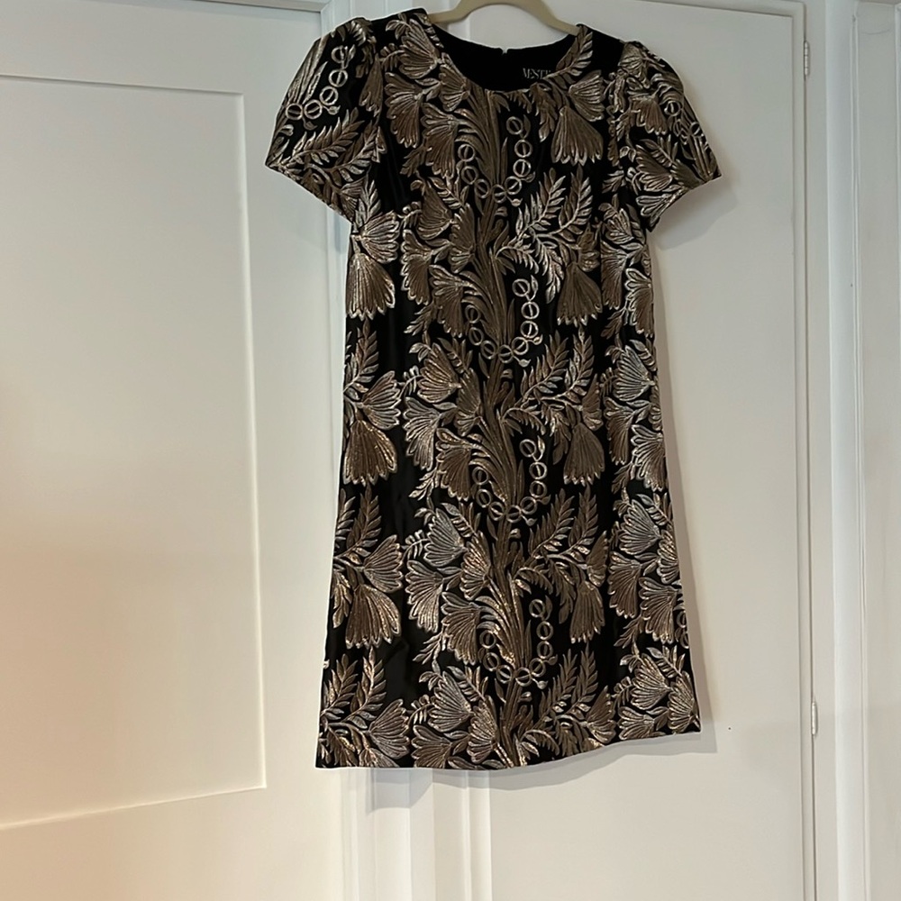Mestiza jacquard mini dress